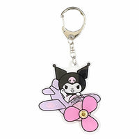 Kuromi Airplane Adventure Keychain & Bag Charm