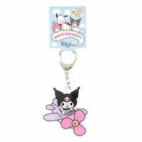 Kuromi Airplane Adventure Keychain & Bag Charm