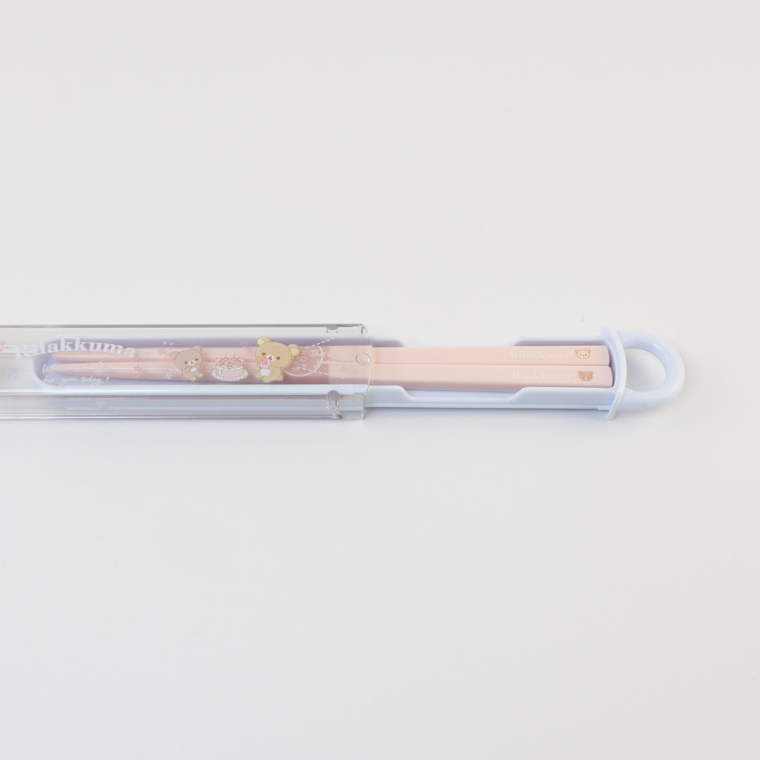 Rilakkuma Chopsticks With Container