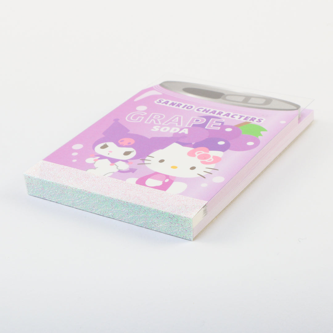 Kuromi & Hello Kitty - Memo Pad - Grape Soda