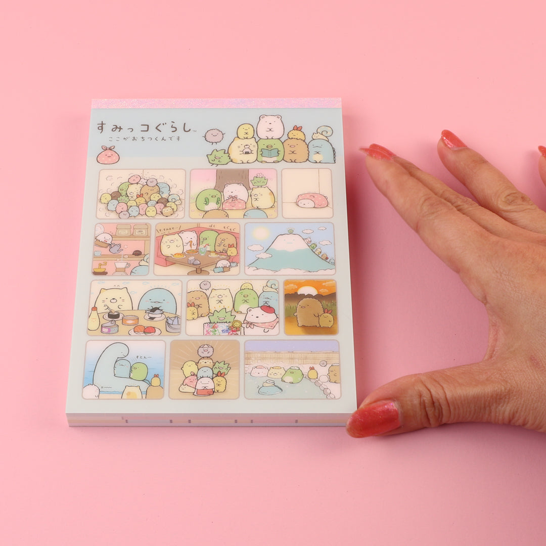 Sumikko Gurashi Memo Pad - Cozy Days Edition