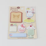 Sanrio Deco Fusen Sticky Notes - Kuromi and Friends Edition