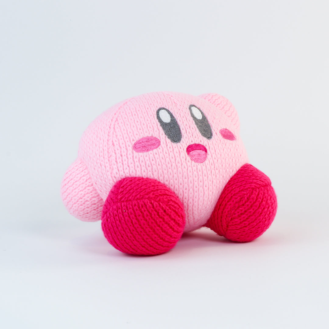 Kirby Waving Knitted Plush – Kawapop