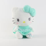 Hello Kitty Plush - Mint Green Dress - 21 cm