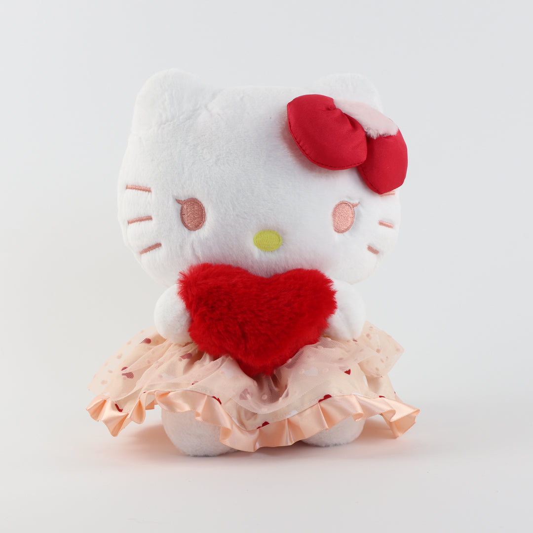 Hello Kitty Plush - Heart - 21 cm