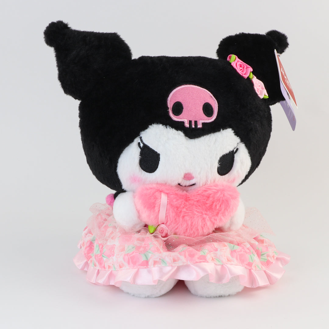 Kuromi Sweetheart Plush - 22 cm