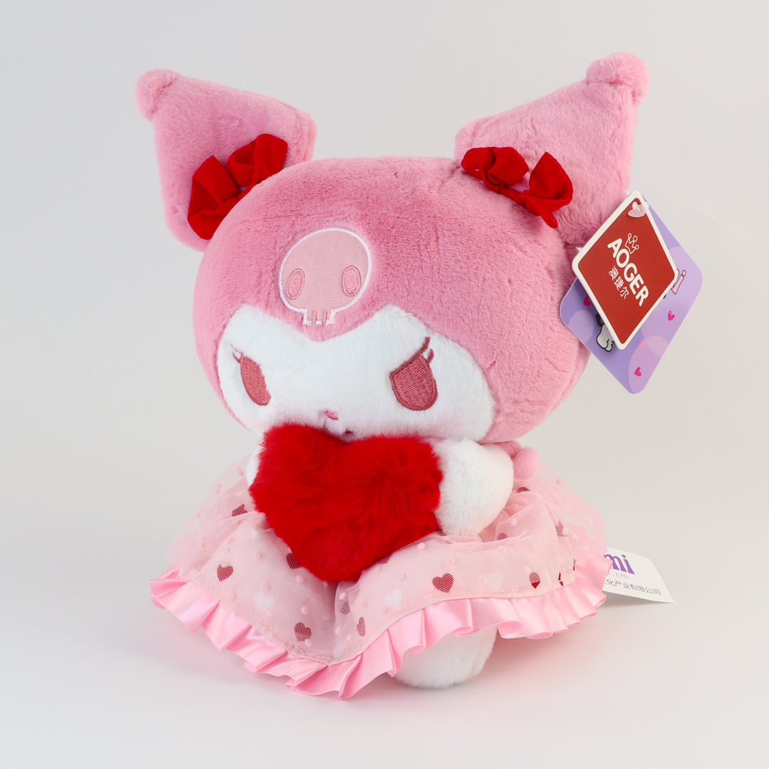 Pink Sweetheart Kuromi Plush - 22 cm