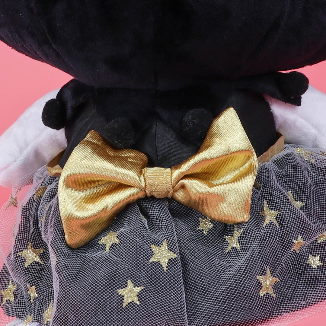 Kuromi Plush - Black and Gold - 23 cm