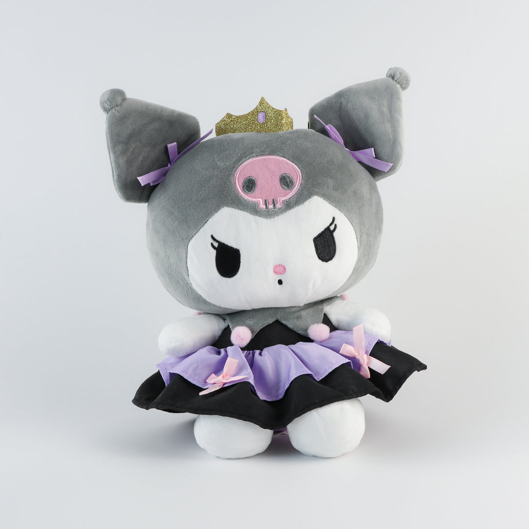 Royal Rebel Kuromi Plush - 24 cm.