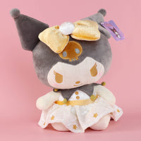 Kuromi Plush - Gold Bow - 25 cm