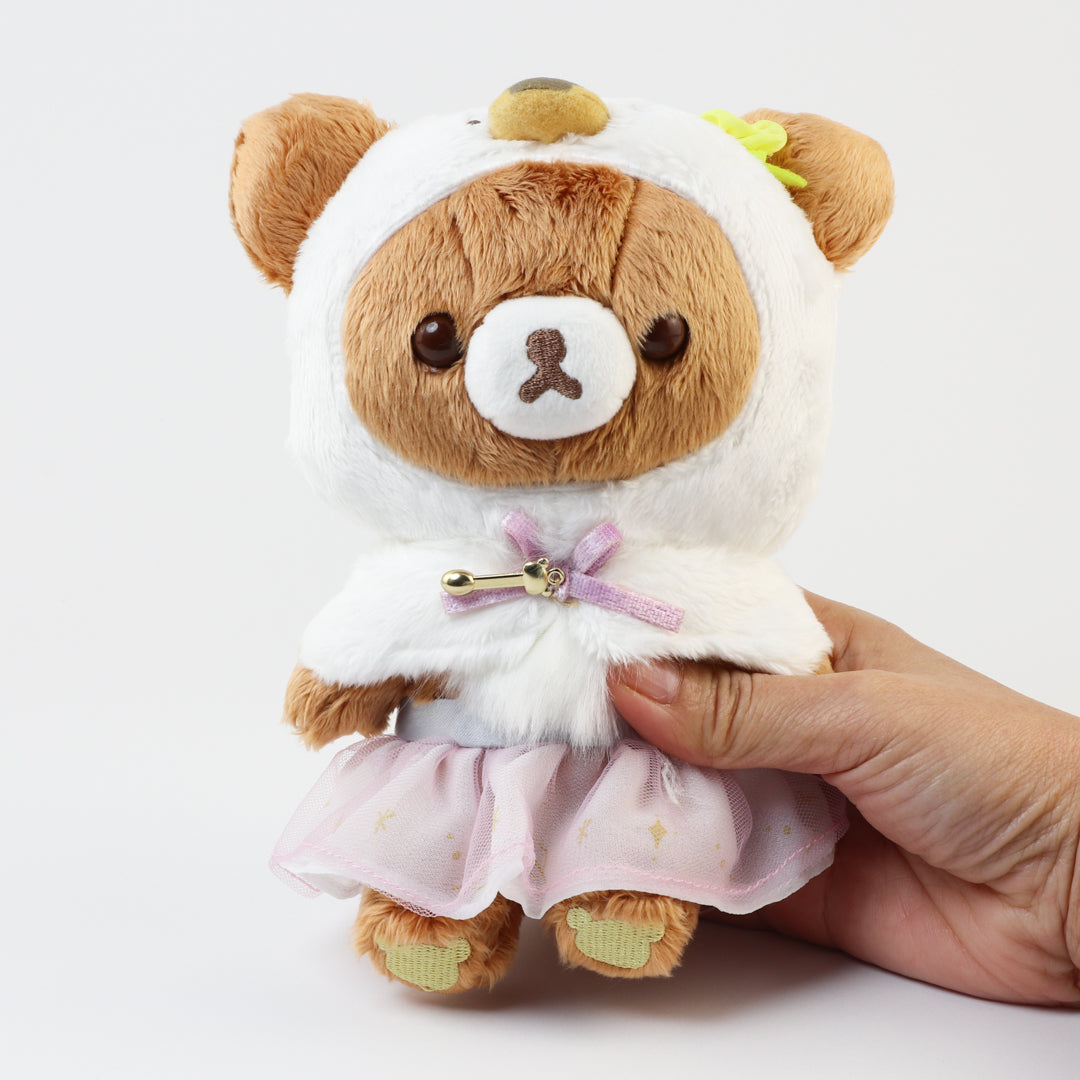 Swan Outfit Rilakkuma Plush (Pink Skirt)