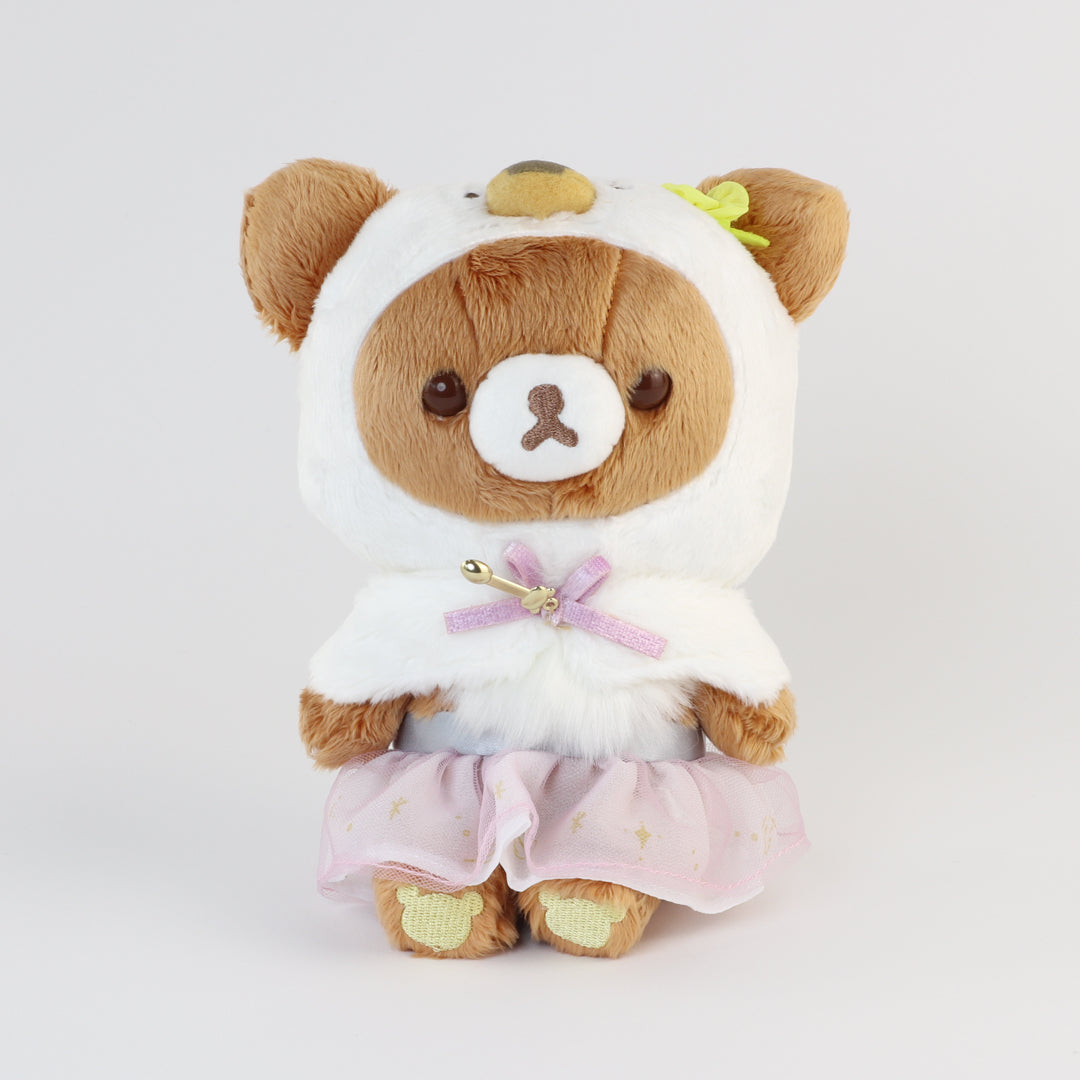 Swan Outfit Rilakkuma Plush (Pink Skirt)