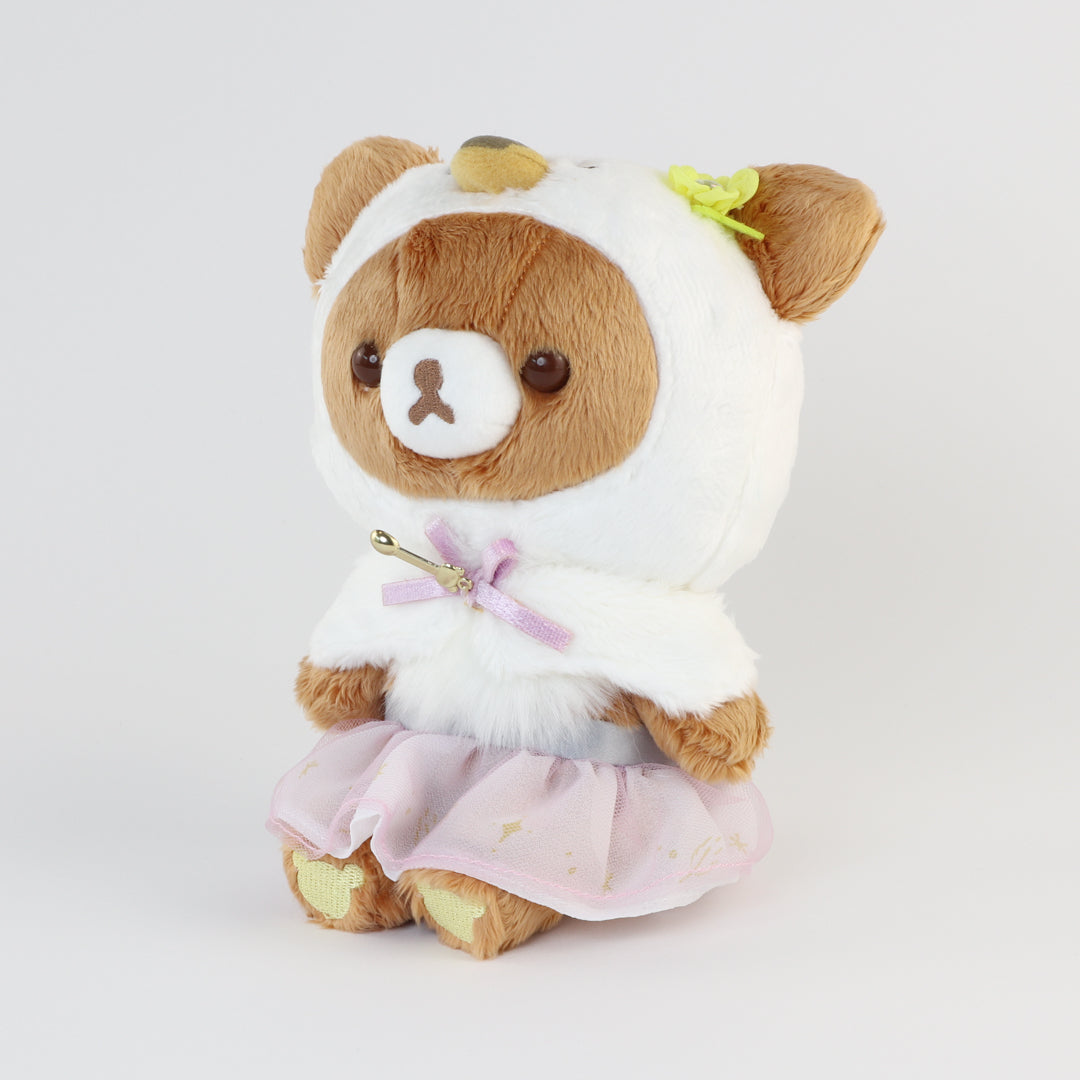 Swan Outfit Rilakkuma Plush (Pink Skirt)